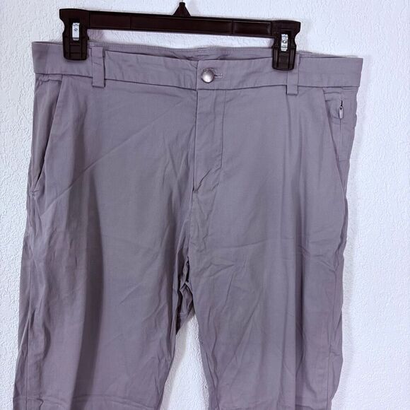 Lululemon Dress Pants Skinny Leg Grey Men's Size 32 x 33 Inseam - Picture 2 of 12